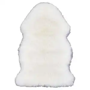 HOME CREATION Lammfellteppich, Weiß
