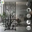 Bild 1 von Dekorative Metallwand Metallsichtschutzwand
