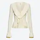 Bild 2 von Damen-Strickjacke mit Rüschen