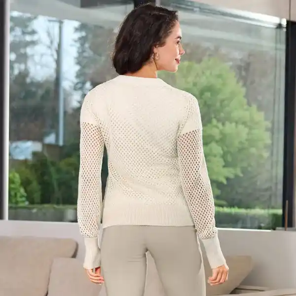 Bild 4 von Damen-Strickjacke mit Reißverschluss