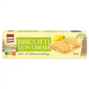 BISCOTTO Creme gefüllte Biscuits 150 g, Zitrone