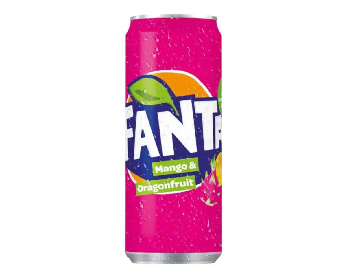 Bild 1 von Fanta Mango & Drachenfrucht Dose 330 ml Einweg