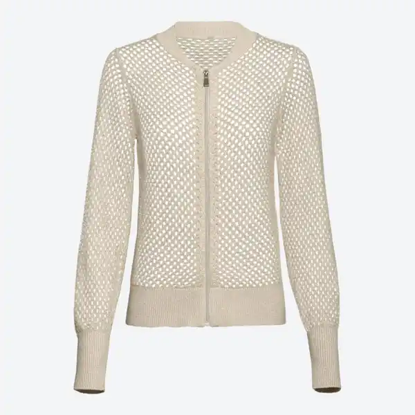 Bild 2 von Damen-Strickjacke mit Reißverschluss