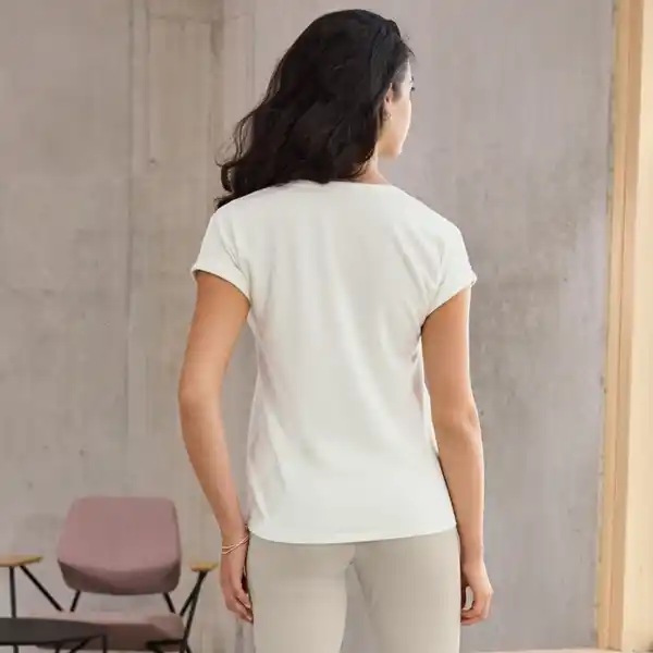 Bild 4 von Damen-T-Shirt mit Frontaufdruck