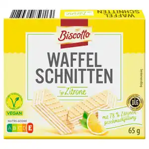 BISCOTTO Waffelschnitten 260 g, Zitrone