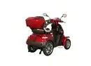 Bild 2 von E-Seniorenmobil CL-30ZR-60, Lithium-Akku, 4-Rad, 1000 Watt, Lithium Rot
