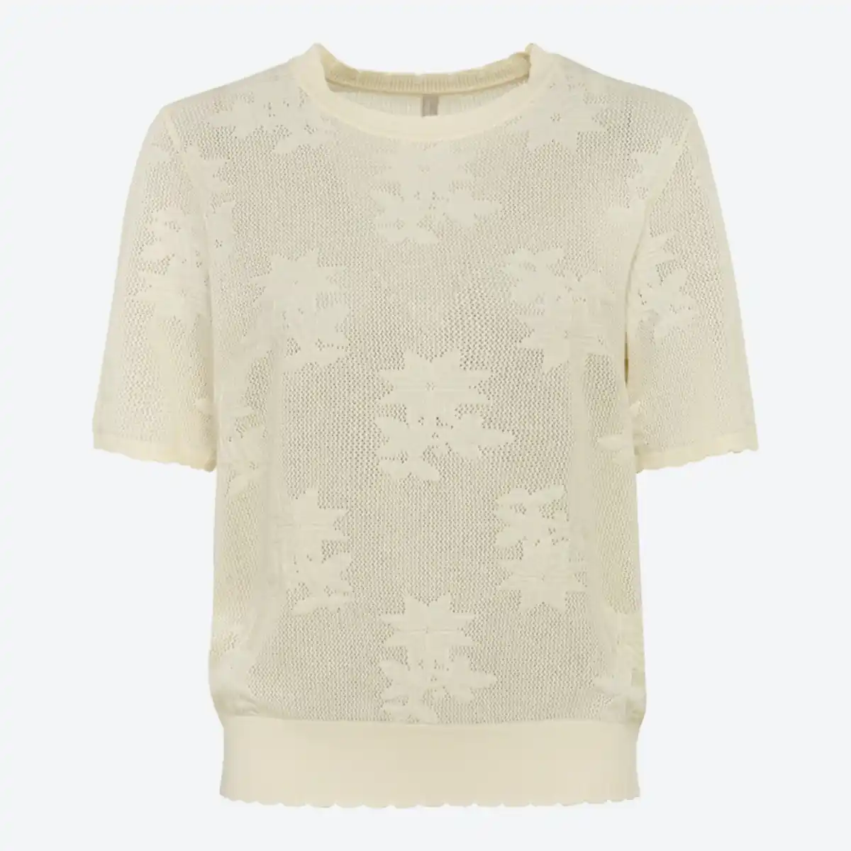 Bild 2 von Damen-Pullover in Ajour-Strick-Design