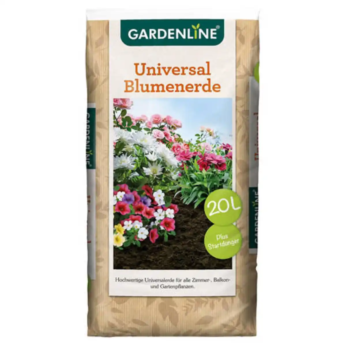 Bild 1 von GARDENLINE Universal Blumenerde 20 l