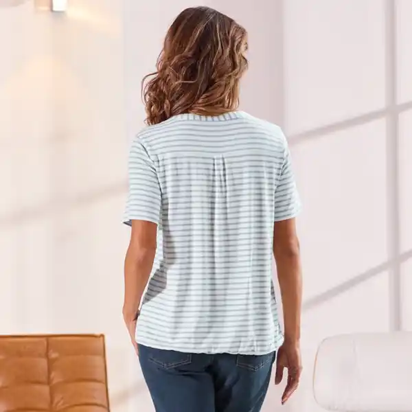 Bild 4 von Damen-T-Shirt mit Viskose