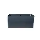 Bild 2 von Mr. GARDENER Hochbeet, BxHxL: 70 x 75 x 160 cm, WPC/Alumium, anthrazit