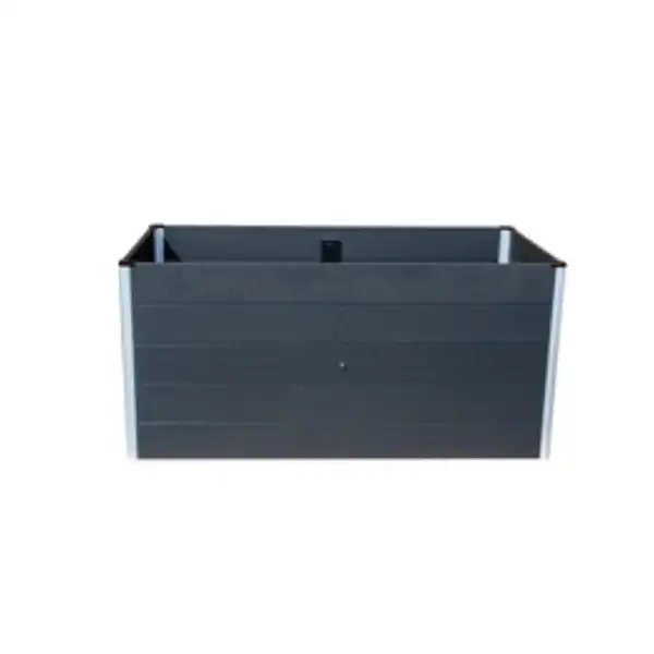 Bild 2 von Mr. GARDENER Hochbeet, BxHxL: 70 x 75 x 160 cm, WPC/Alumium, anthrazit