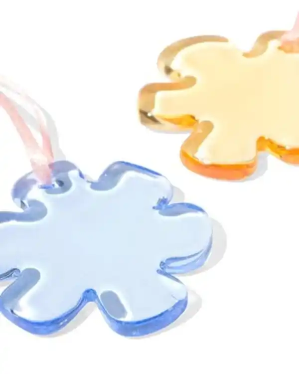 Bild 2 von Deko-Osteranhänger Glasblumen – 4 Stück
