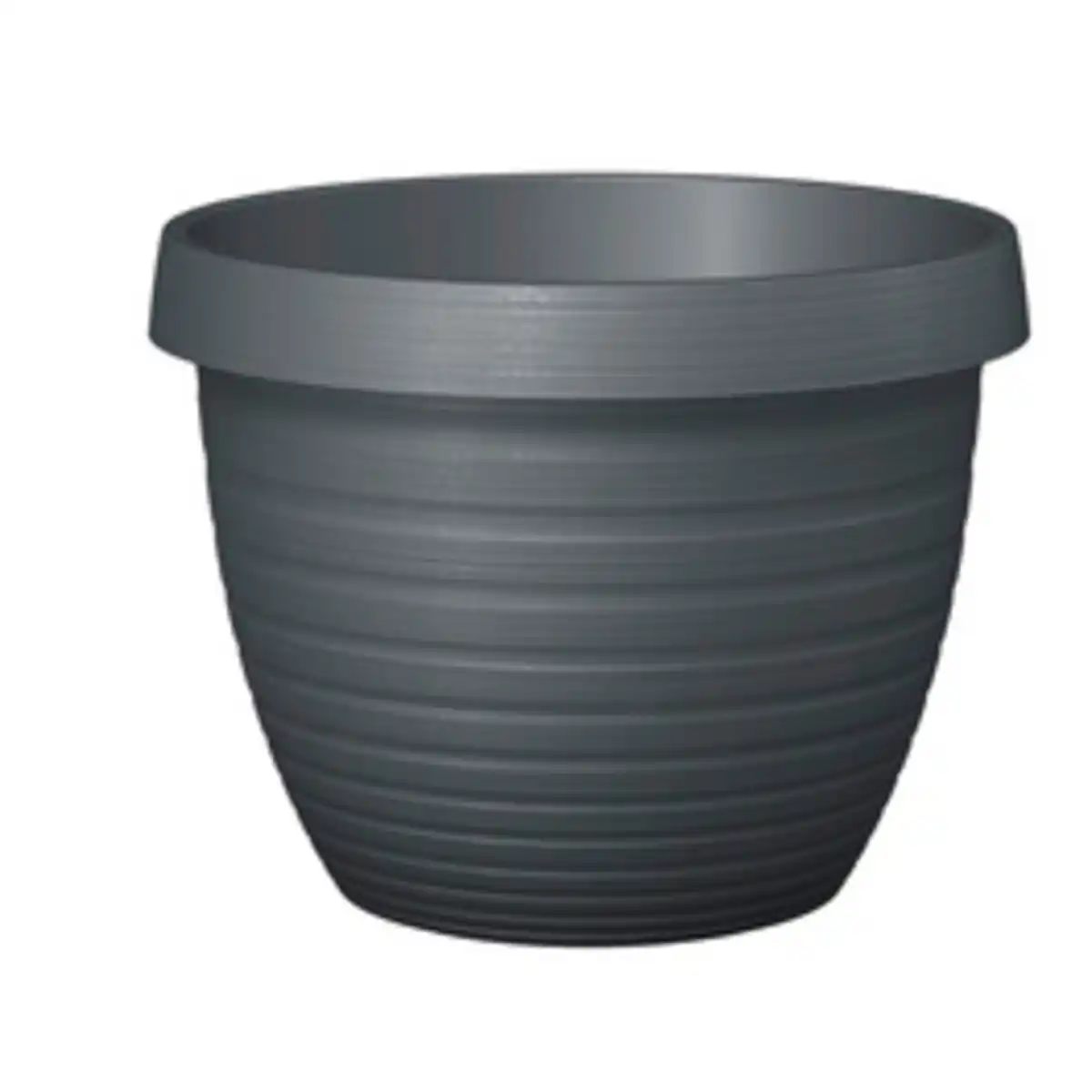 Bild 1 von SCHEURICH Pflanzgefäß »Catania«, 48 x 36,7 cm (ØxH), Kunststoff, metallgrau