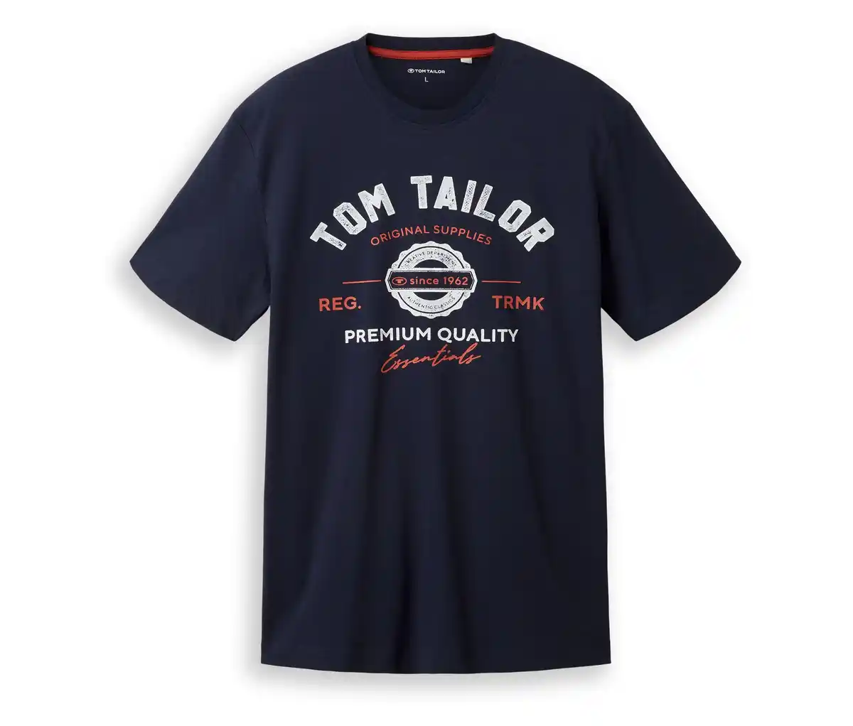 Bild 1 von Tom Tailor T-Shirt mit Logo, Sky Captain Blue