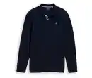 Bild 1 von Tom Tailor Longsleeve Piqué Poloshirt, Sky Captain Blue