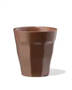 Becher 250 ml Mirabeau Steingut, matt, dunkelbraun