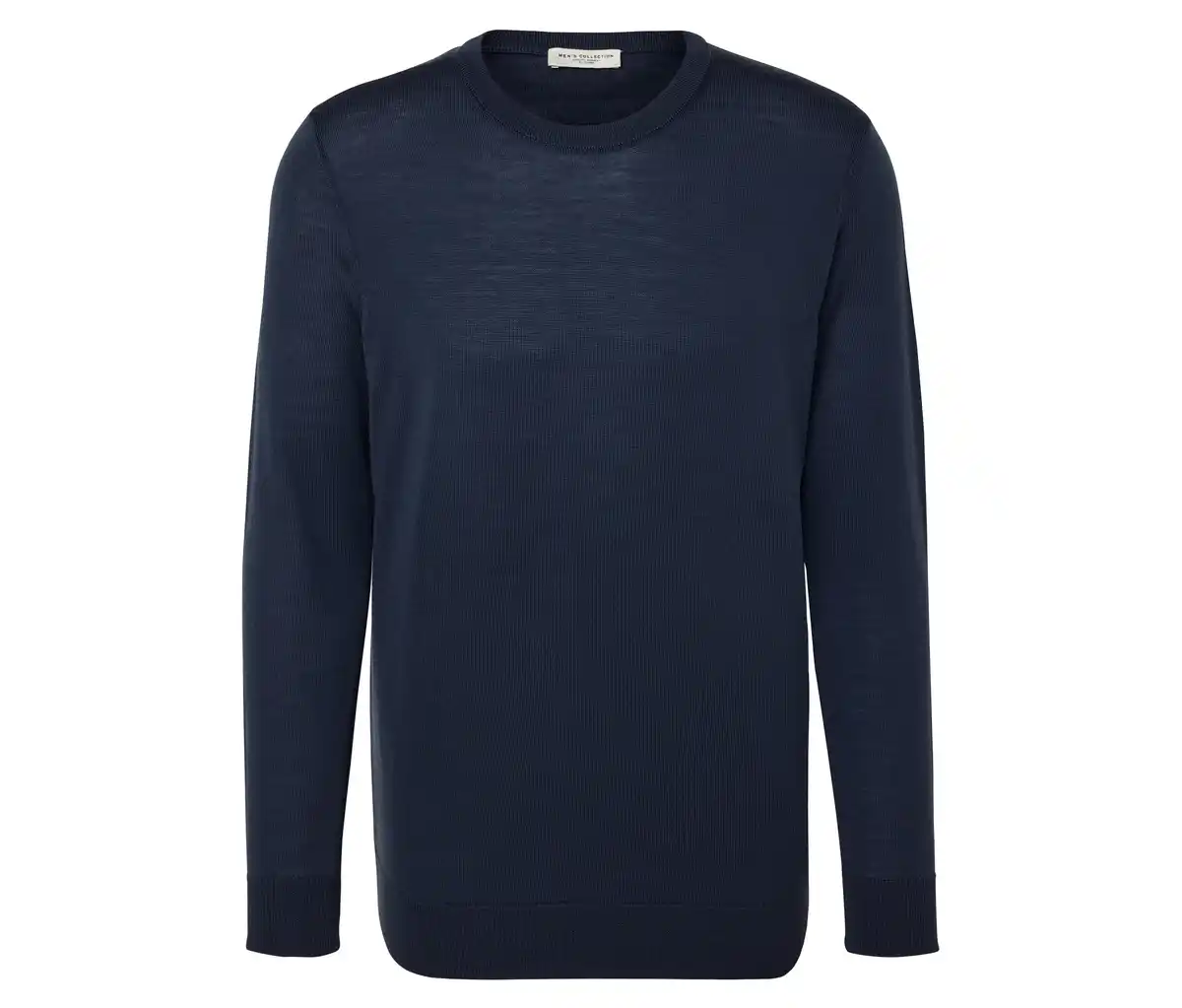 Bild 1 von Merino-Pullover, dunkelblau meliert