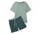 Bild 1 von Shorty-Pyjama-Set, petrol/jade