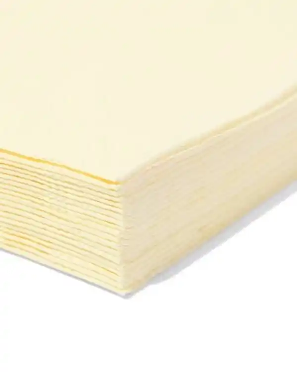 Bild 2 von Servietten, 33 × 33 cm, gelb – 20 Stück