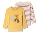 Bild 1 von 2 Kinder-Langarmshirts mit Applikation, gelb