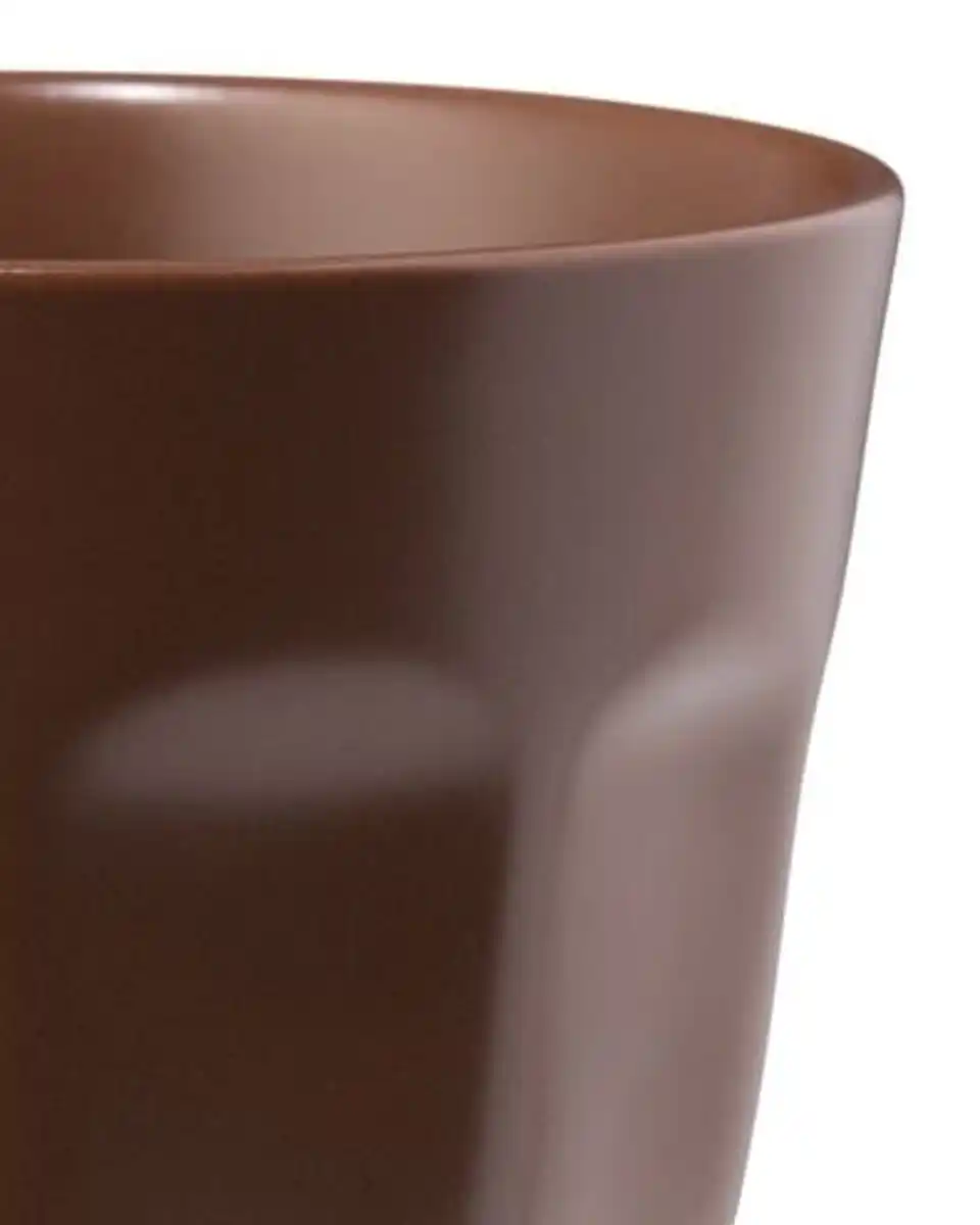 Bild 2 von Becher 250 ml Mirabeau Steingut, matt, dunkelbraun