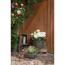 Bild 3 von SCHEURICH Pflanzgefäß »Catania«, 48 x 36,7 cm (ØxH), Kunststoff, metallgrau