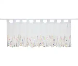 Bedruckte Bistrogardine