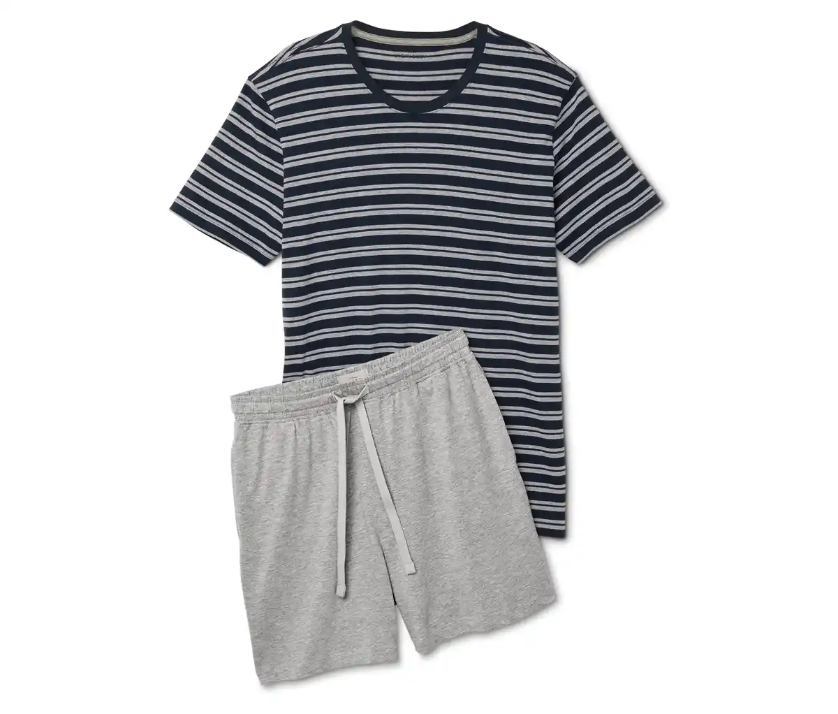 Bild 1 von Shorty-Pyjama-Set, navy/grau