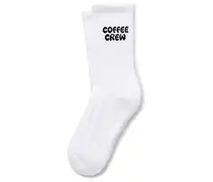 Unisex Coffee Crew Tennissocken