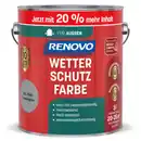 Bild 1 von RENOVO Farbe, Wetterschutzfarbe, 3 L, fenstergrau