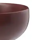 Bild 2 von Schälchen ⌀ 7,5 × 5 cm Steingut Bordeauxrot matt