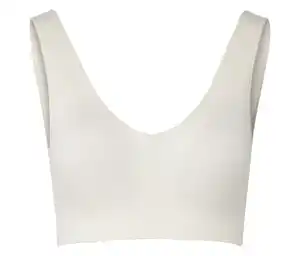 Seamless-Bustier, creme