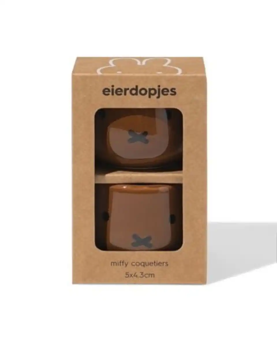 Bild 4 von Miffy Eierbecher 6 x 6 x 9,5 cm - 2 Stück