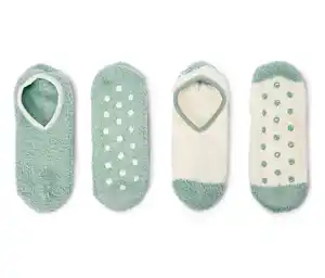 2 Paar Hausschuhsocken