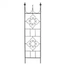 Bild 1 von Spalier »Eckig«, BxH: 48 x 180 cm, Metall, grau