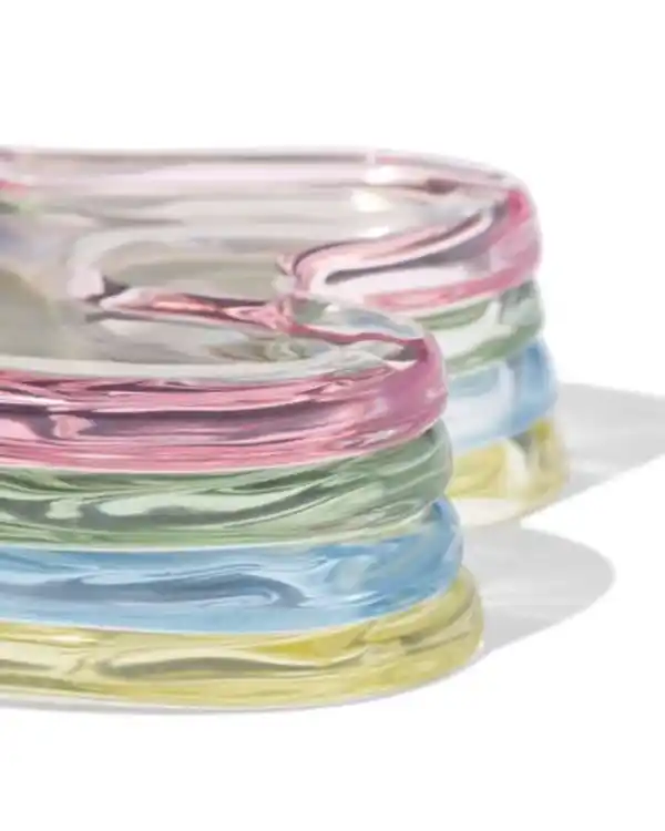 Bild 2 von Miffy Untersetzer 13 x 9 cm Glas - 4 Stück