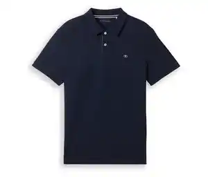 Tom Tailor Piqué Poloshirt, Sky Captain Blue