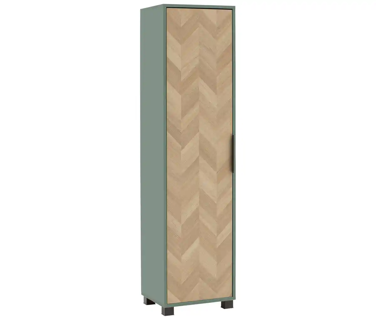 Bild 1 von Hochschrank »Piazza«, pistazie, /Fischgräten-Dekor