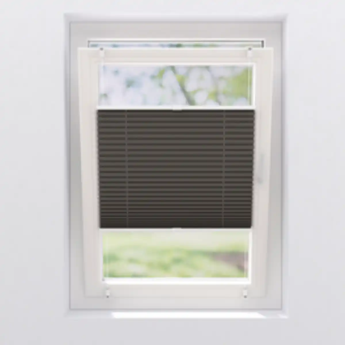 Bild 1 von CASAYA Klemmfix Plissee, klemmfix, BxH: 45 x 130 cm, Polyester, grau