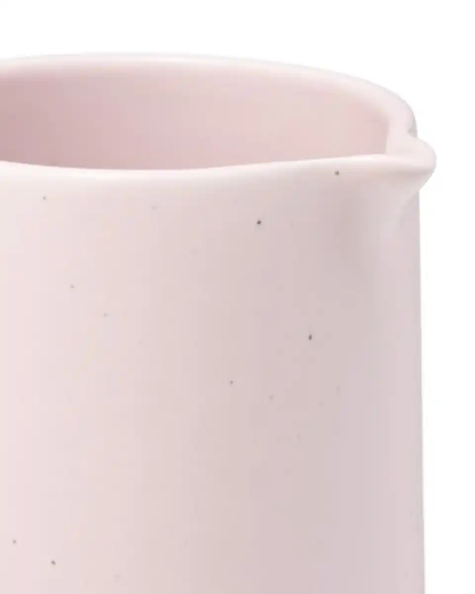 Bild 2 von Milchkännchen 180 ml, Steingut, gesprenkelt, rosa
