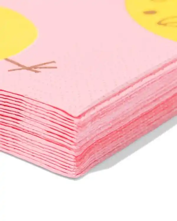 Bild 2 von Servietten, 33 × 33 cm, Küken – 20 Stück