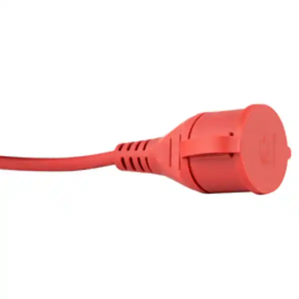 Bild 2 von Verlängerungskabel, H05RR-F 3G1,5, IP44, 10 m, rot