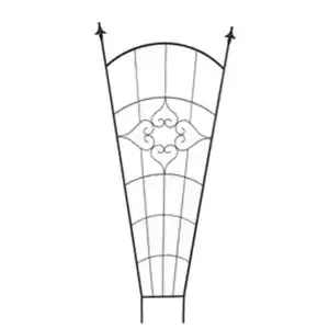 Spalier »Fächer«, BxH: 74 x 180 cm, Metall, grau