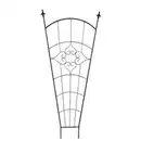 Bild 1 von Spalier »Fächer«, BxH: 74 x 180 cm, Metall, grau