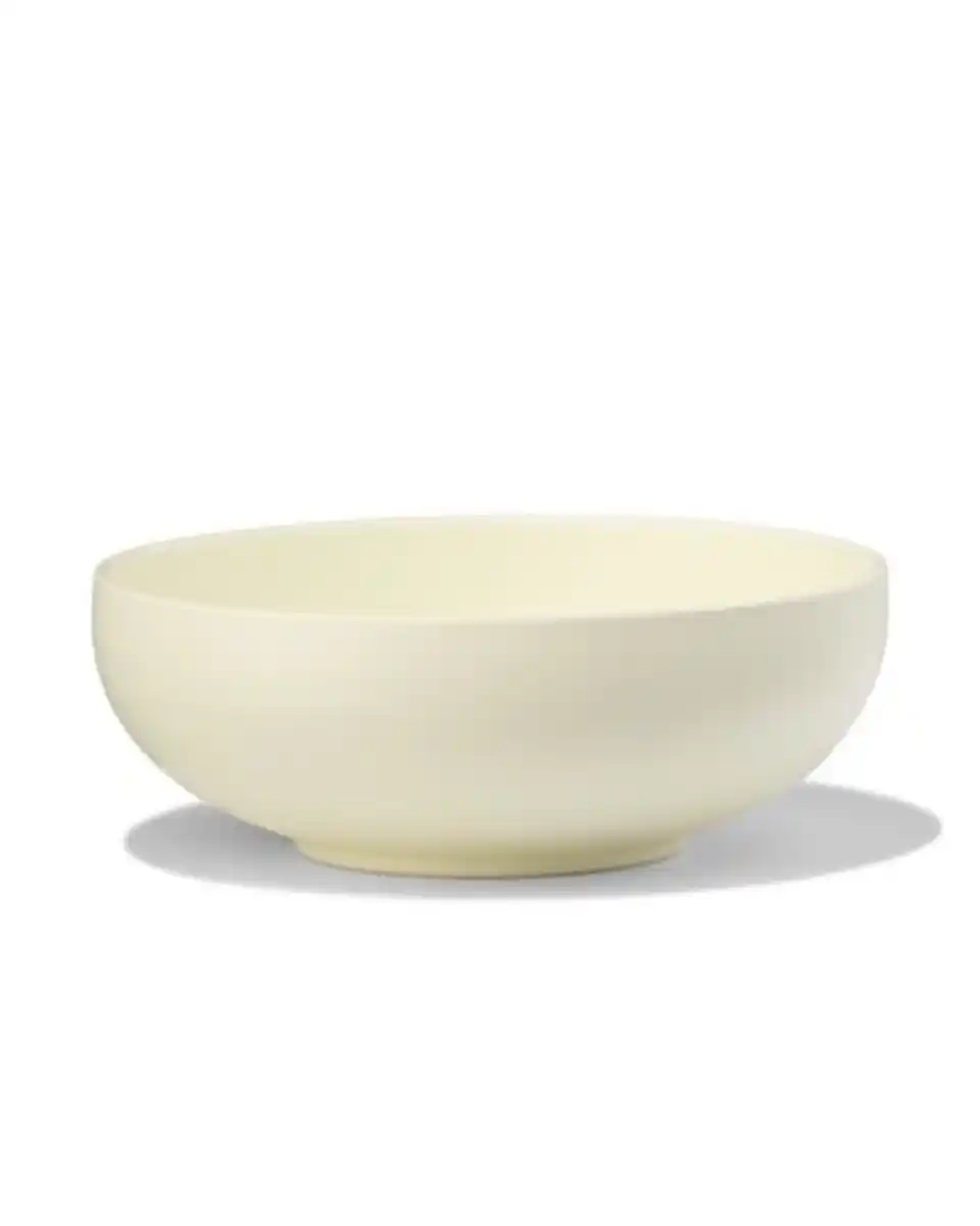 Bild 1 von Schälchen ⌀ 14,5 × 5 cm Steingut Mattgelb