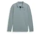 Bild 1 von Tom Tailor Longsleeve Piqué Poloshirt, Grey Mint
