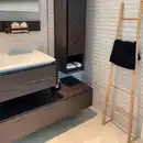 Bild 2 von Handtuchleiter, BxH: 40 x 150 cm, Bambus, natur