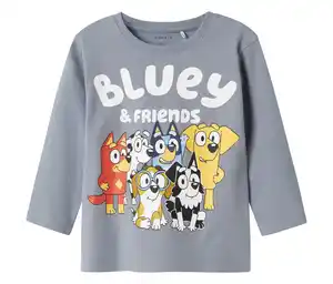 NAME IT Kinder-Langarmshirt »BLUEY«