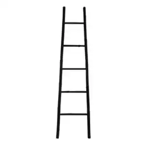 Handtuchleiter »Tilda«, BxH: 40 x 150 cm, Bambus, schwarz