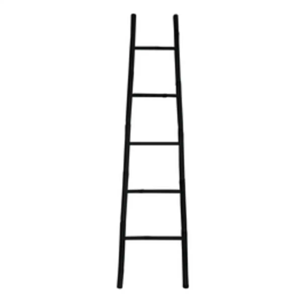 Bild 1 von Handtuchleiter »Tilda«, BxH: 40 x 150 cm, Bambus, schwarz